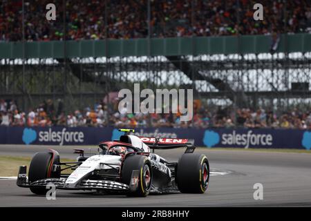 Silverstone, Royaume-Uni. 08 juillet 2023. Yuki Tsunoda (JPN) AlphaTauri AT04. 08.07.2023. Formula 1 World Championship, Rd 11, British Grand Prix, Silverstone, Angleterre, Jour de qualification. Le crédit photo doit se lire : XPB/Press Association Images. Crédit : XPB Images Ltd/Alamy Live News Banque D'Images