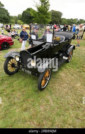 Salon automobile de Markeaton, Derby, 2023 Banque D'Images