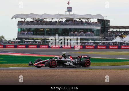 Silverstone, Royaume-Uni. 8 juillet 2023. Nico Hulkenberg (GER) Haas F1 Team.pendant LA FORMULE 1 ARAMCO BRITISH GRAND PRIX 2023 - jUL7-9 Silverstone, Grande-Bretagne (crédit image : © Alessio de Marco/ZUMA Press Wire) À USAGE ÉDITORIAL SEULEMENT! Non destiné à UN USAGE commercial ! Banque D'Images