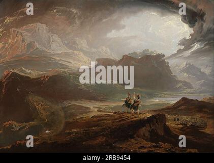 Macbeth 1820 par John Martin Banque D'Images