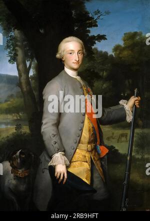 Charles IV Prince des Asturies par Anton Raphael Mengs Banque D'Images