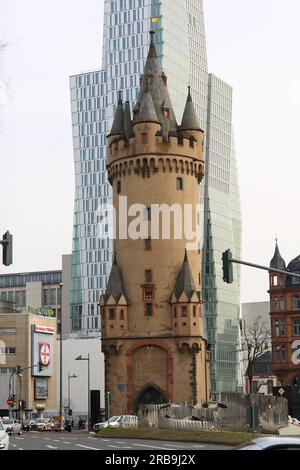 The Eschenheimer Tor, Francfort-sur-le-main, Allemagne Banque D'Images