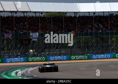 Silverstone, Royaume-Uni. 08 juillet 2023. Lando Norris (GBR) McLaren MCL60. Championnat du monde de Formule 1, Rd 11, Grand Prix de Grande-Bretagne, samedi 8 juillet 2023. Silverstone, Angleterre. Crédit : James Moy/Alamy Live News Banque D'Images
