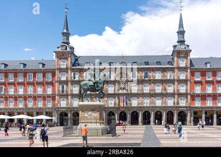 Casa de la Panadería, Plaza Mayor de Madrid, Centro, Madrid, Royaume d'Espagne Banque D'Images