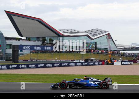Alexander Albon (IND) Williams FW45 lors de la séance de qualification de samedi - FORMULE 1 ARAMCO GRAND PRIX DE GRANDE-Bretagne 2023 - jUL7-9 Silverstone, Grande Bretagne Banque D'Images
