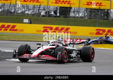 Nico Hulkenberg (GER) Haas F1 Team pendant la séance de qualification de samedi - FORMULE 1 ARAMCO GRAND PRIX DE GRANDE-Bretagne 2023 - jUL7-9 Silverstone, Grande Bretagne Banque D'Images