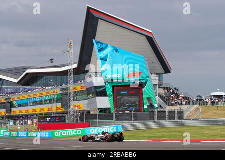 Nico Hulkenberg (GER) Haas F1 Team pendant la séance de qualification de samedi - FORMULE 1 ARAMCO GRAND PRIX DE GRANDE-Bretagne 2023 - jUL7-9 Silverstone, Grande Bretagne Banque D'Images