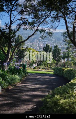 Jardin de Santa Catarina, île de Madère, Portugal Banque D'Images