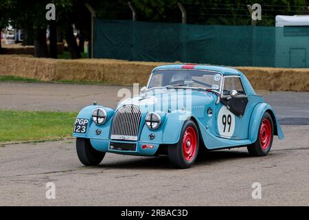 1954 Morgan plus 4, au Bicester Heritage Flywheel 2023. Banque D'Images