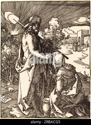 Noli Me Tangere. Albrecht Dürer. Probablement vers 1509/1510. Banque D'Images