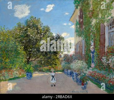 La Maison de l’artiste à Argenteuil. Claude Monet. 1873. Banque D'Images