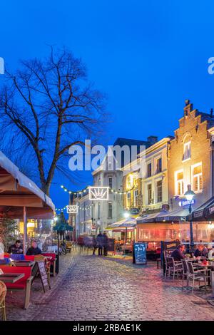 Den Bosch, Brabant du Nord, pays-Bas, Lepelstraat Banque D'Images