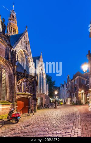 Amsterdam, Holand, OUDE Kerks Banque D'Images