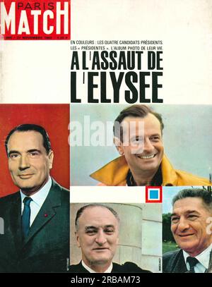 Couverture du magazine Paris Match, novembre 1965 Banque D'Images