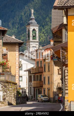 Schilpario, Val di Scalve, Bergame, Lombardie, Italie Banque D'Images