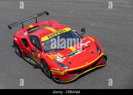 Circuit de Monza, Monza, Lombardie, Italie. 8 juillet 2023. Championnat du monde d'Endurance FIA 2023, 6 heures de Monza ; crédit : action plus Sports/Alamy Live News Banque D'Images