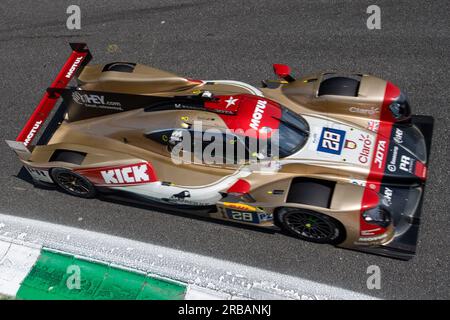 Circuit de Monza, Monza, Lombardie, Italie. 8 juillet 2023. Championnat du monde d'Endurance FIA 2023, 6 heures de Monza ; Hertz Team Jota Porsche 963 crédit : action plus Sports/Alamy Live News Banque D'Images