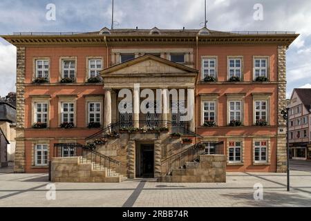 Detmold City Hall Allemagne Banque D'Images