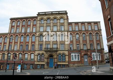 Coops Clothing Factory Building à Wigan Banque D'Images