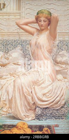 Argent 1886 ; Royaume-Uni de Albert Joseph Moore Banque D'Images