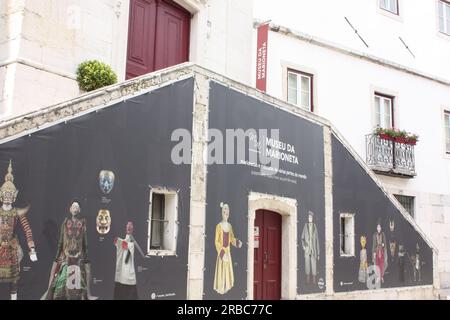 Le Musée de la marionnette à Lisbonne, Portugal Banque D'Images