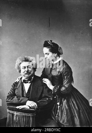 Alexandre Dumas 1900 de Felix Nadar Banque D'Images