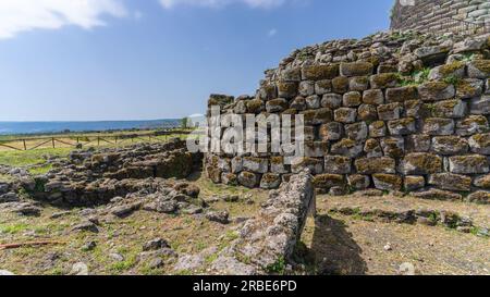 Le Nuraghe Santu Antine est le plus haut Nuraghe de Sardaigne Banque D'Images