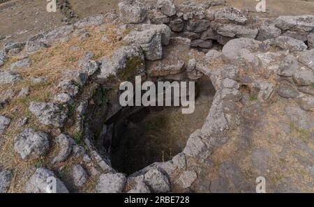 Le Nuraghe Santu Antine est le plus haut Nuraghe de Sardaigne Banque D'Images