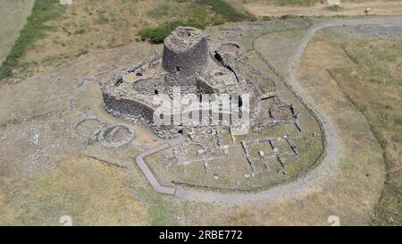 Le Nuraghe Santu Antine est le plus haut Nuraghe de Sardaigne Banque D'Images