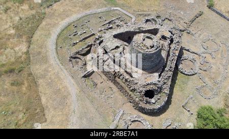 Le Nuraghe Santu Antine est le plus haut Nuraghe de Sardaigne Banque D'Images