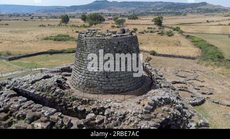 Le Nuraghe Santu Antine est le plus haut Nuraghe de Sardaigne Banque D'Images