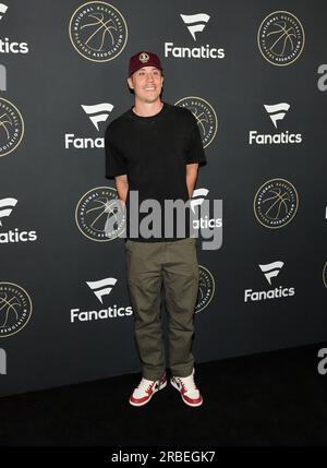 Las Vegas, États-Unis. 09 juillet 2023. Duncan Robinson assiste à la Fanatics x NBPA Summer Players Party au TAO Nightclub à Las Vegas, Nevada, le 8 juillet 2023. (Photo de Bryan Steffy/Sipa USA) crédit : SIPA USA/Alamy Live News Banque D'Images