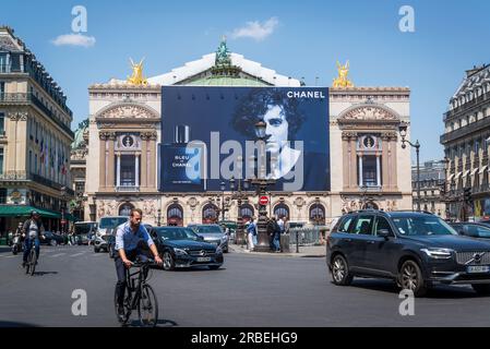 Palais Garnier Garnier Palace), également connu sous le nom Opéra Garnier, Opéra Garnier), dans le 9e arrondissen, Paris, France Banque D'Images