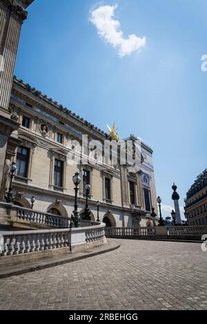 Palais Garnier Garnier Palace), également connu sous le nom Opéra Garnier, Opéra Garnier), dans le 9e arrondissen, Paris, France Banque D'Images