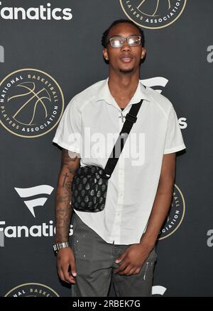 Las Vegas, États-Unis. 09 juillet 2023. Ron Holland assiste à la Fanatics x NBPA Summer Players Party au TAO Nightclub à Las Vegas, NV le 8 juillet 2023. (Photo de Bryan Steffy/Sipa USA) crédit : SIPA USA/Alamy Live News Banque D'Images