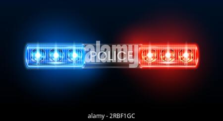 Pourquoi les barres lumineuses de la police sont-elles bleues et