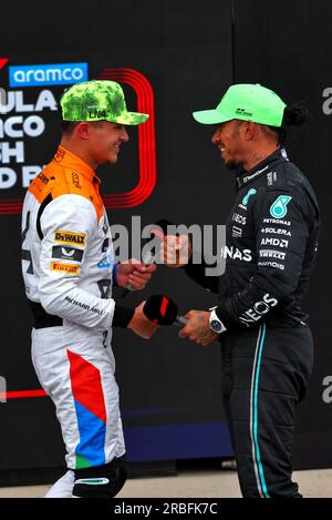 Silverstone, Royaume-Uni. 09 juillet 2023. Championnat du monde de Formule 1, Rd 11, Grand Prix de Grande-Bretagne, dimanche 9 juillet 2023. Silverstone, Angleterre. Crédit : James Moy/Alamy Live News Banque D'Images