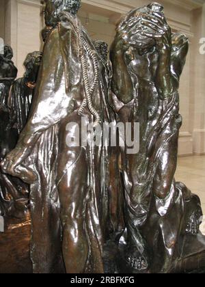 Les Burghers de Calais 1884 - 1895 ; France par Auguste Rodin Banque D'Images