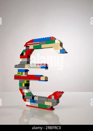 lego € euro Banque D'Images