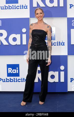 Naples, Italie. 07 juillet 2023. Naples, Centre de production radio et TV, Présentation des horaires Rai 2023/2024. Photo : EMA Stokholma crédit : Agence de photo indépendante / Alamy Live News Banque D'Images