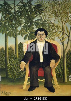 Portrait de Joseph Brummer 1909 par Henri Rousseau Banque D'Images