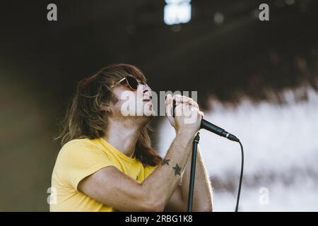 Madrid, Espagne. 06 juillet 2023. Paolo Nutini se produit en concert au Mad Cool Festival 2023 à Madrid. (Photo de Valeria Magri/SOPA Images/Sipa USA) crédit : SIPA USA/Alamy Live News Banque D'Images