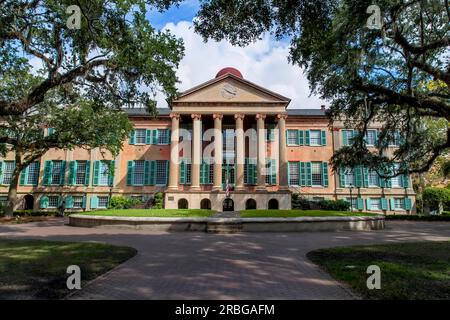 College of Charleston, le plus ancien collège municipal d'Amérique, fondé en 1770 Banque D'Images