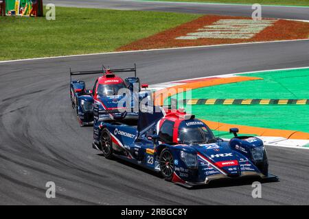 Circuit de Monza, Monza, Lombardie, Italie. 9 juillet 2023. Championnat du monde d'Endurance FIA 2023, 6 heures de Monza ; United Autosport Credit : action plus Sports/Alamy Live News Banque D'Images