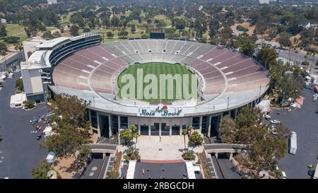 26 juillet 2018, Pasadena, Californie, États-Unis : le Rose Bowl est un stade d'athlétisme extérieur des États-Unis, situé à Pasadena, Californie, au nord-est Banque D'Images