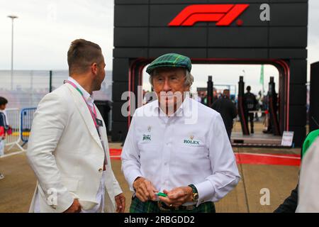 SIR JACKIE STEWART (SCO) ANCIEN PILOTE de F1 lors du GRAND PRIX DE GRANDE-Bretagne ARAMCO DE FORMULE 1 2023 - jUL7-9 Silverstone, Grande-Bretagne Banque D'Images