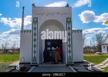 Ancienne colonie de Saray-Juek, Atyrau, Kazakhstan Banque D'Images