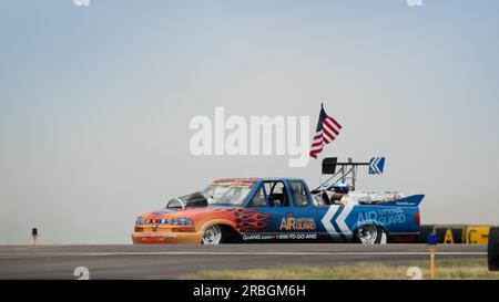 Camion Flash Fire Jet Banque D'Images