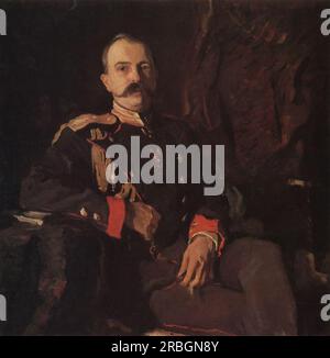 Portrait du Grand-Duc Georgy Mikhailovitch 1901 par Valentin Serov Banque D'Images