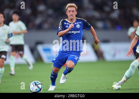 Stade national du Japon, Tokyo, Japon. 9 juillet 2023. Shunta Araki (Zelvia), 9 JUILLET 2023 - football/football : 2023 J2 League Match entre le FC Machida Zelvia - Tokyo Verdy au Japan National Stadium, Tokyo, Japon. Crédit : YUTAKA/AFLO SPORT/Alamy Live News Banque D'Images